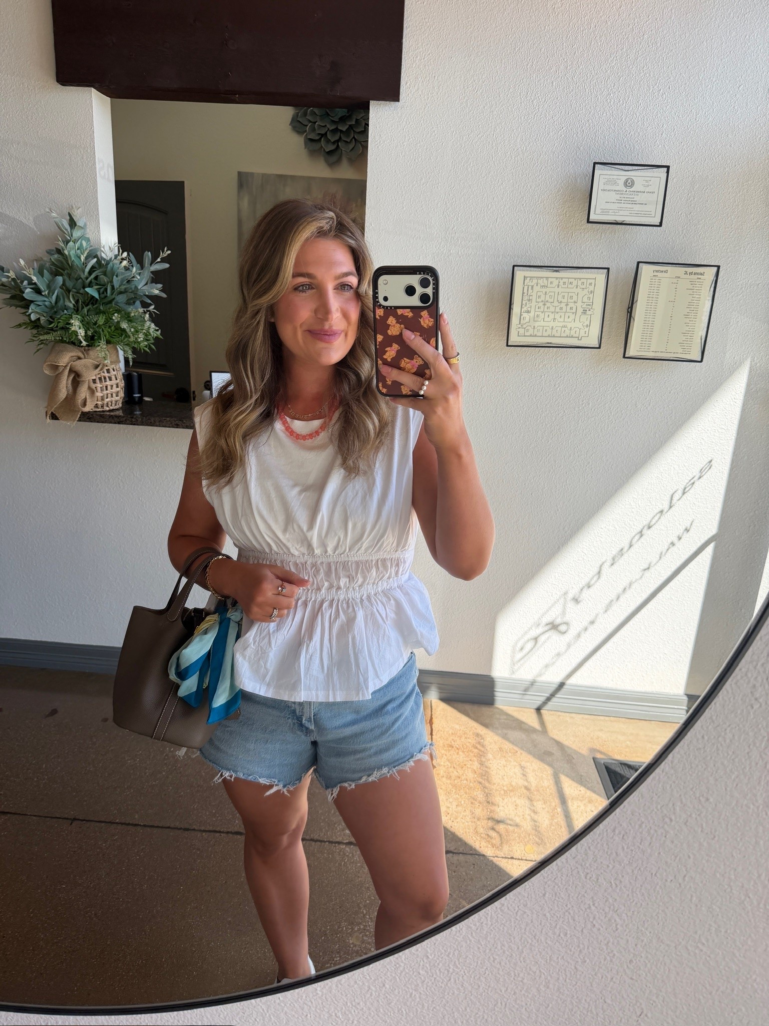Easy summer OOTD with jean shorts 🤍 a simple everyday look for running errands, lunch dates, or mom life!

summer outfit, summer ootd, jean shorts outfit, denim shorts, casual summer outfit, everyday summer style, mom style, summer fashion, easy outfit

#LTKootd #LTKSeasonal