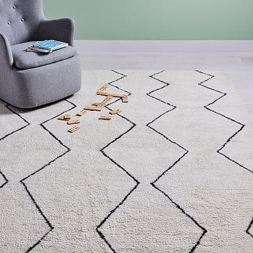 Baby Souk Wool Nursery Rug | West Elm (US)