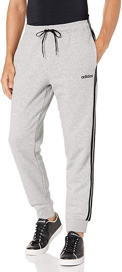 adidas Men's Essentials 3-Stripes Tapered Cuffed Pants | Amazon (US)