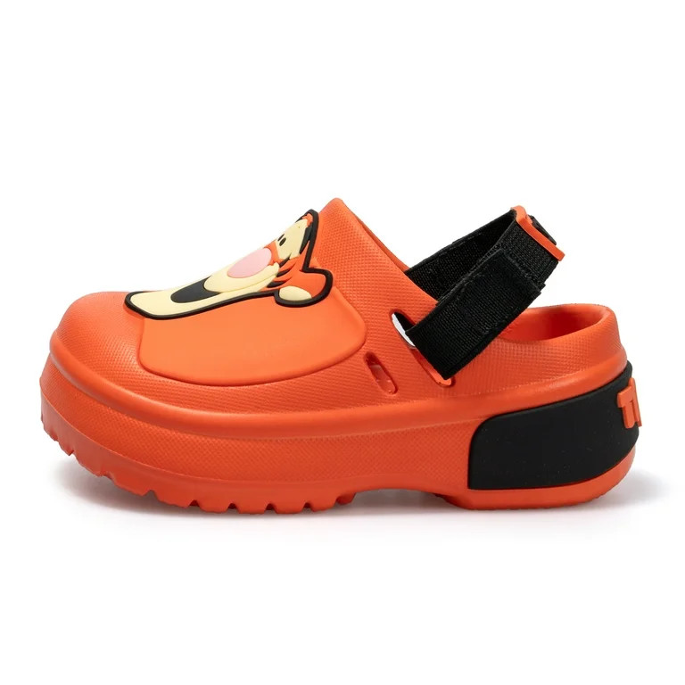 Winnie the Pooh Tigger Little & Big Boys Comfort Clog Sandal | Walmart (US)