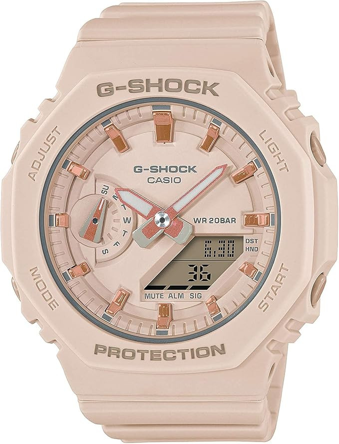 Amazon.com: G-Shock GMAS2100-4A Pink/Rose Gold One Size : Clothing, Shoes & Jewelry | Amazon (US)