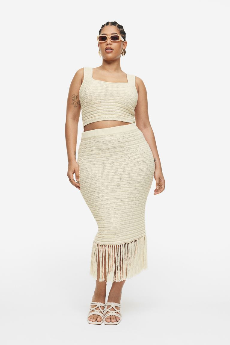 Crochet-look Skirt | H&M (US + CA)