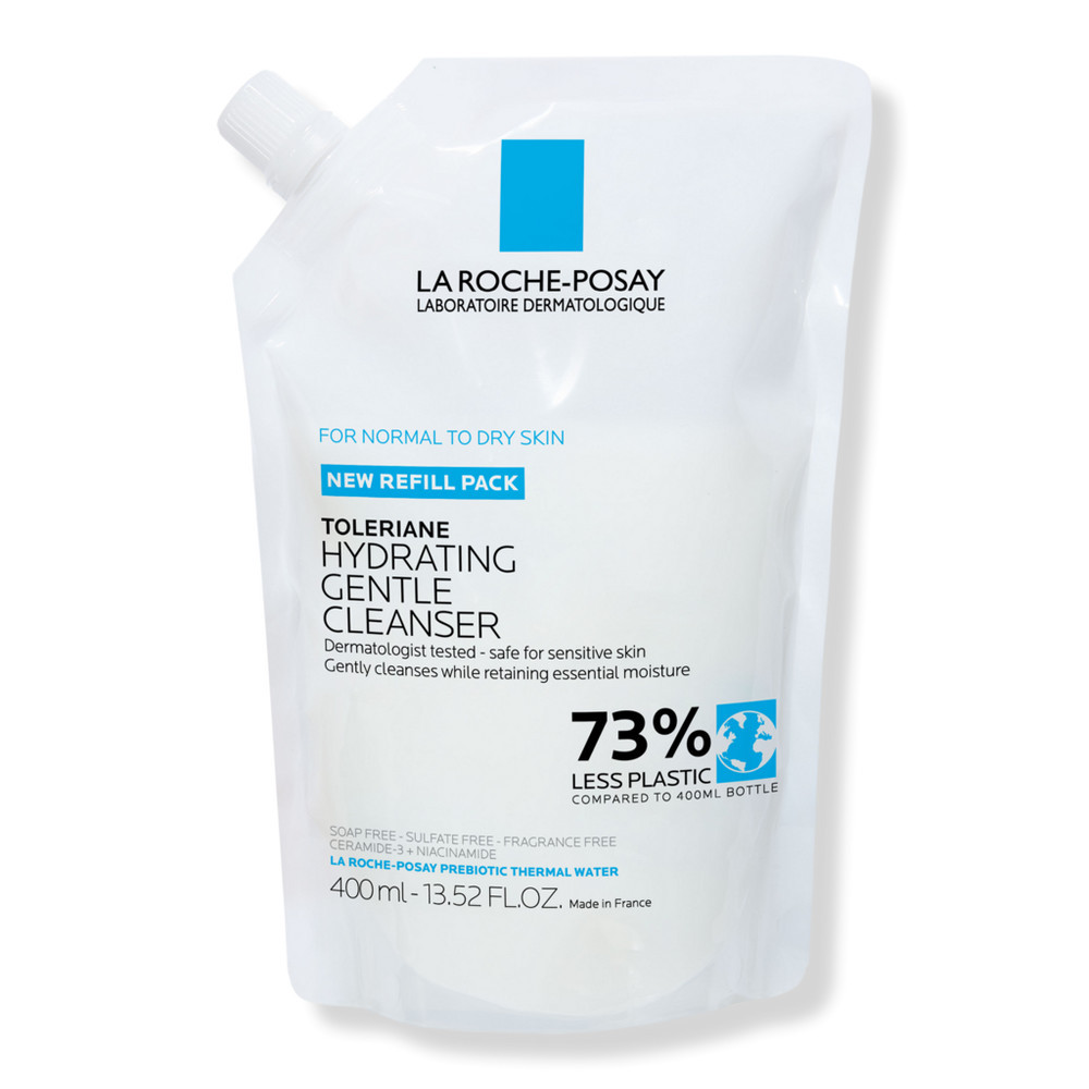 La Roche-Posay Toleriane Hydrating Gentle Face Cleanser for Dry Skin Refill - 13.52 oz (Refill) | Ulta