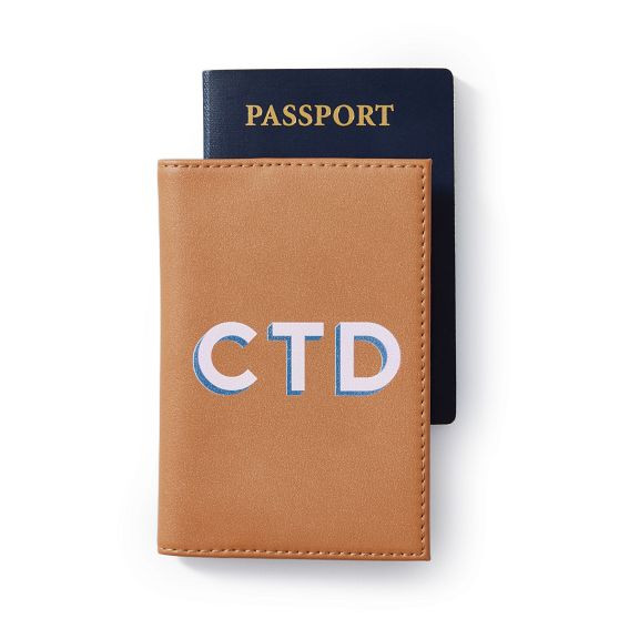 Fillmore Vegan Leather Passport Case | Mark and Graham