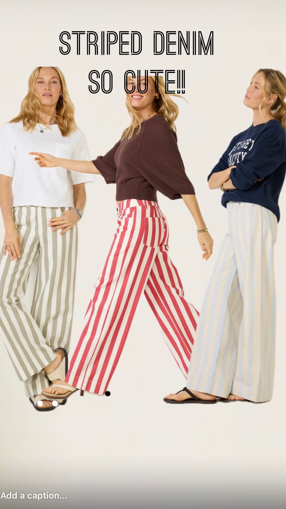 love these striped jeans for spring & summer!


#LTKOver40 #LTKgrwm