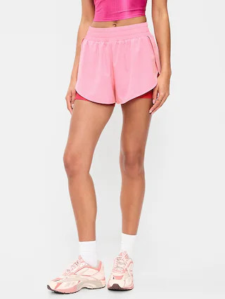 High-Waisted StretchTech 2-In-1 Run Shorts | Old Navy (US)