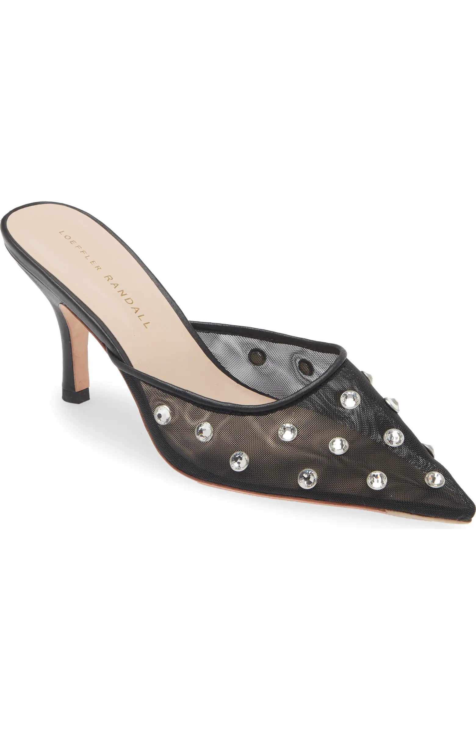Loeffler Randall Paloma Embellished Pointed Toe Mule (Women) | Nordstrom | Nordstrom