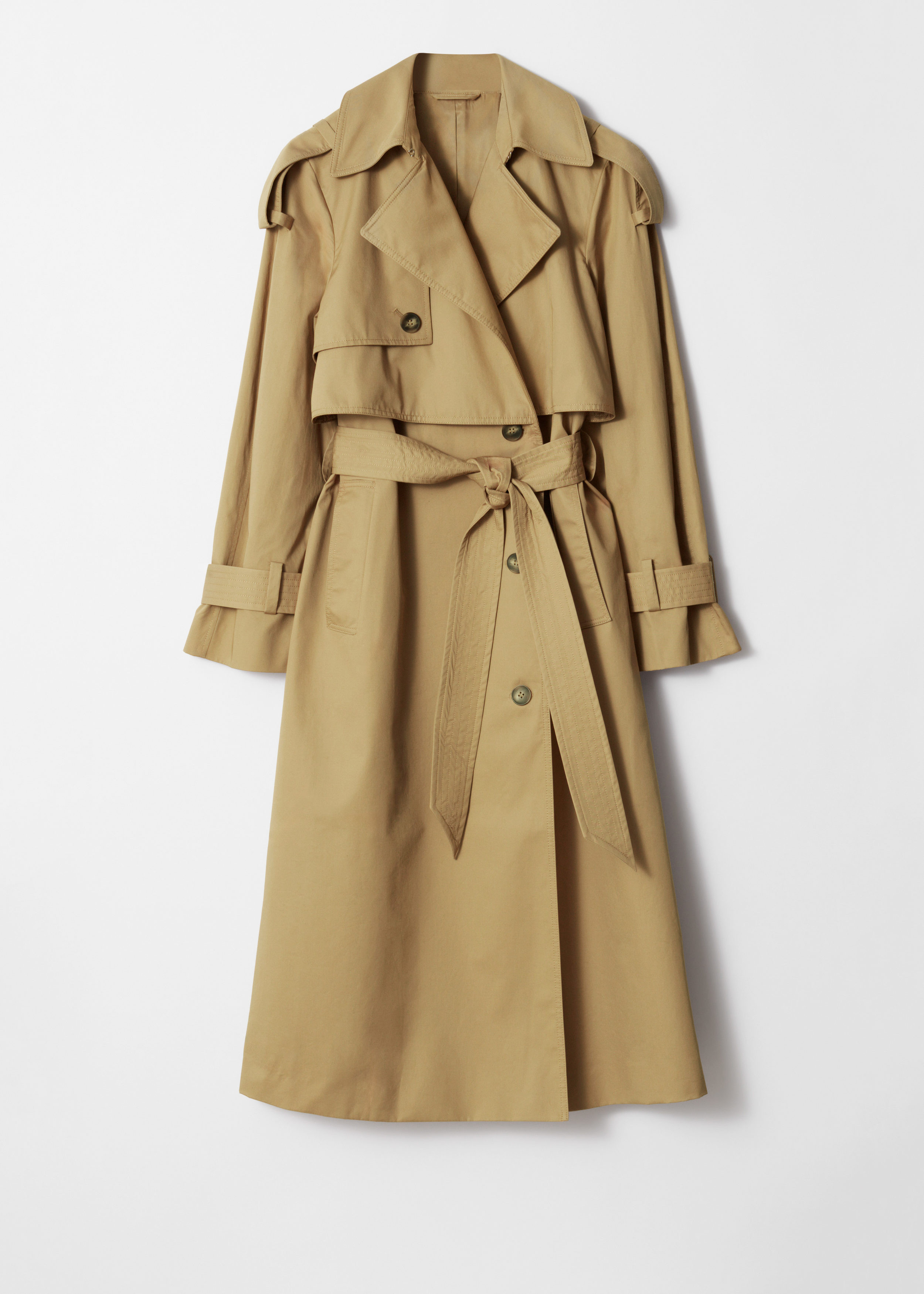 Trenchcoat mit Gürtel - Khaki - Coats - & Other Stories DE | & Other Stories EU