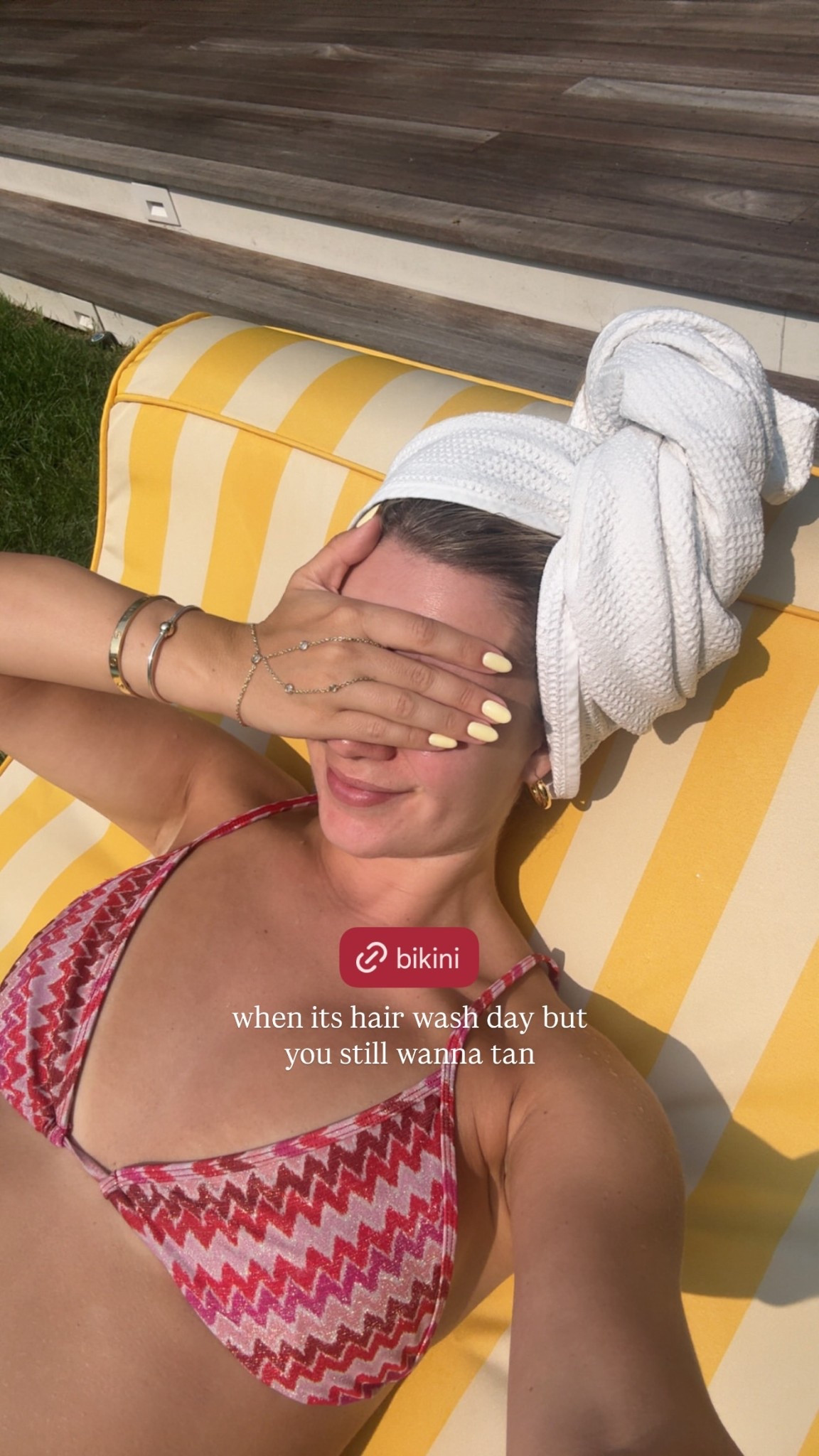 when it’s hair wash day but you still wanna tan

#LTKSeasonal #LTKStyleTip #LTKSwim