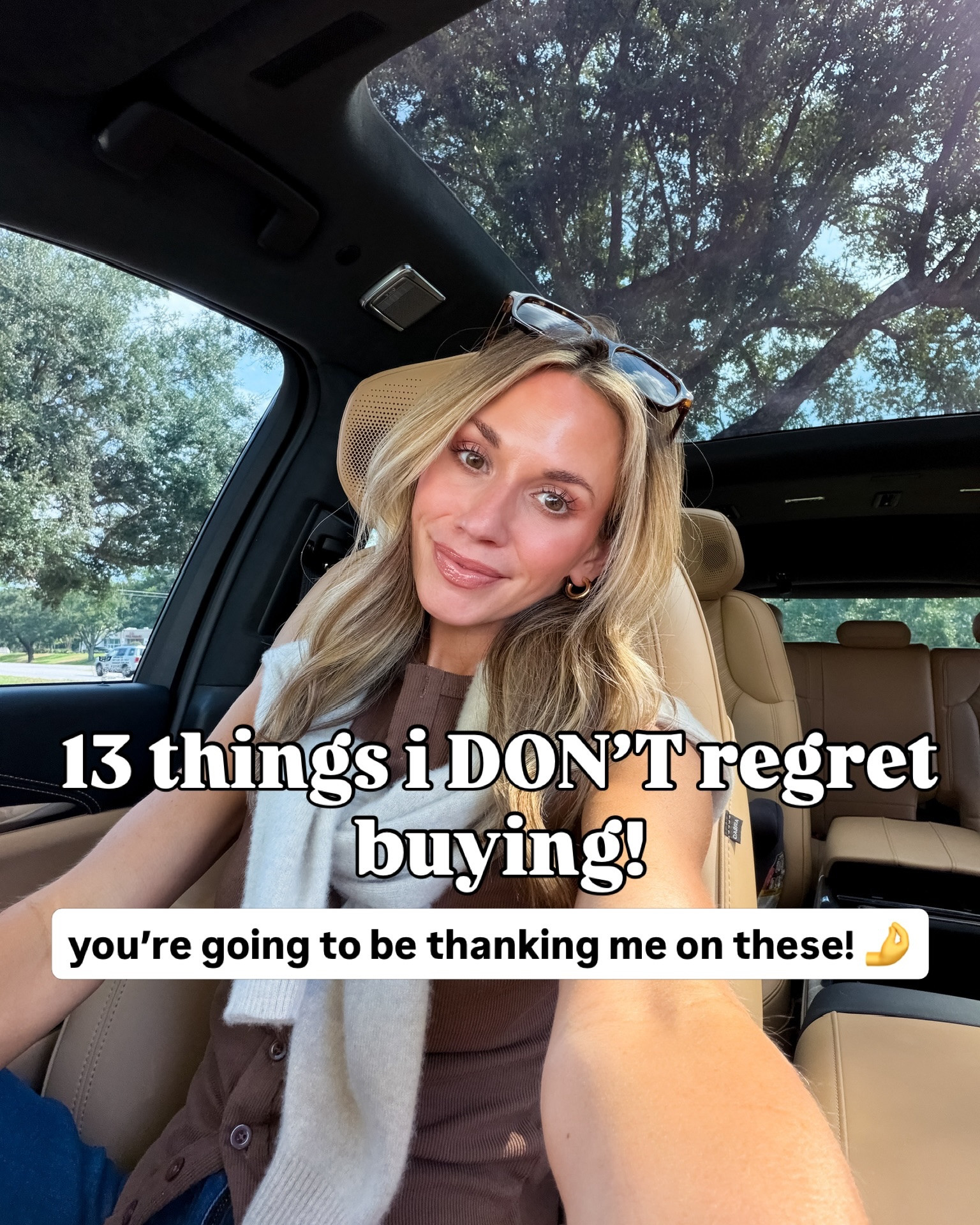 13 faves I don’t regret buying! 🙌 Comment ‘NEED’ for links sent to your DM! Affiliate link Balm stick, compression leggings, perfect layering tee, retinol body lotion, favorite boots socks, sneaker wipes, perfect elevated tee, maxi dress, retinol anti-aging lotion, tinted lip serum, and more!

#LTKmomlife #LTKselfcare