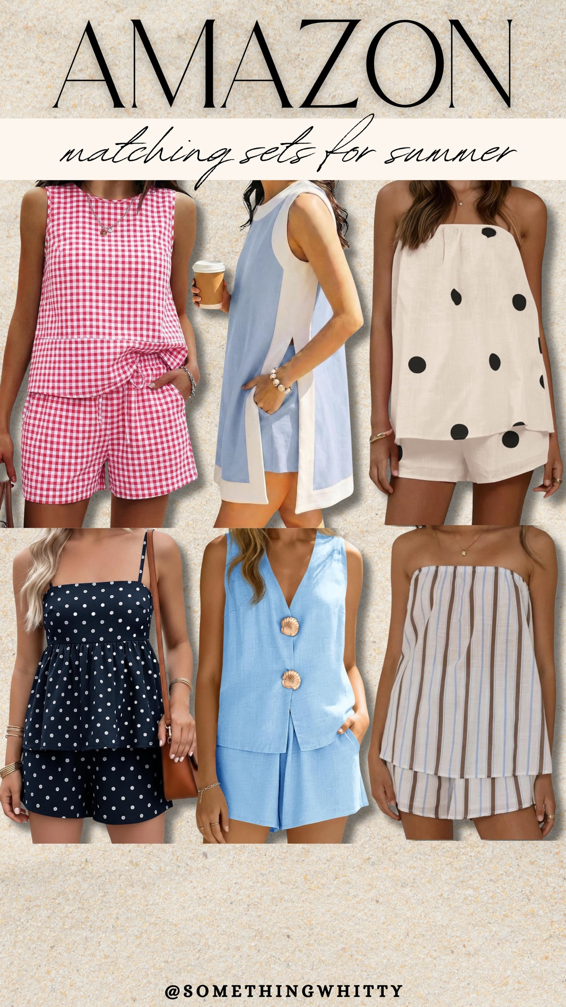 Found some amazing matching sets for summer on Amazon! Perfect for a day at the beach or a casual outing. Loving the variety of styles. #summerstyle #amazonfinds #beachready

#LTKootd #LTKSeasonal #LTKgrwm