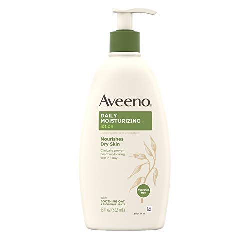 Aveeno Daily Moisturizing Body Lotion with Soothing Oat and Rich Emollients to Nourish Dry Skin, Gen | Amazon (US)