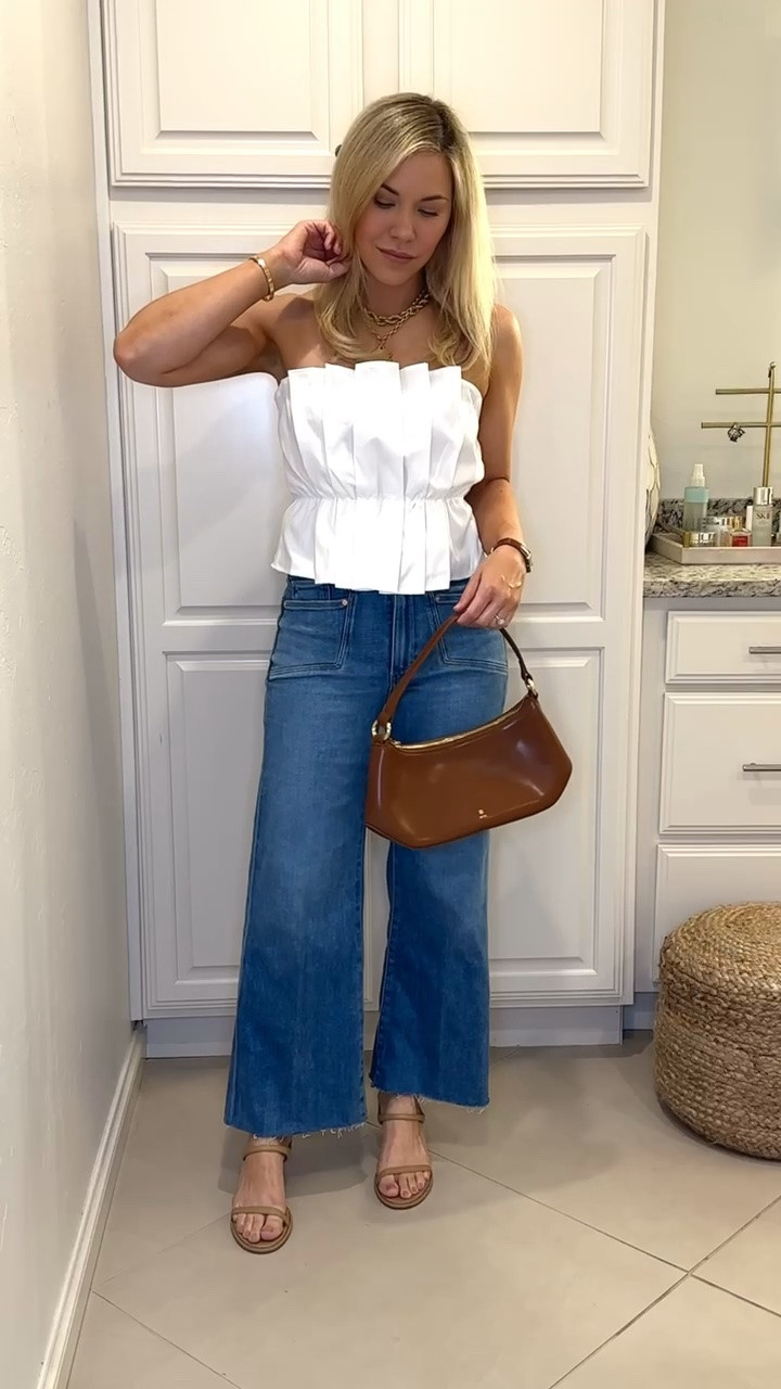 How cute is this Amazon top! 
Paige jeans

#LTKdayinmylife #LTKootd #LTKSeasonal