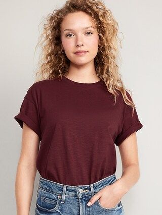 Vintage Slub-Knit T-Shirt for Women | Old Navy (US)