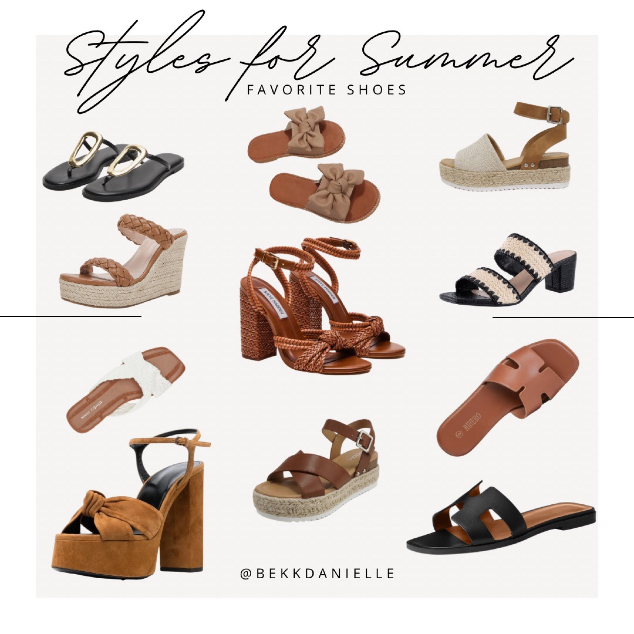 My favorite shoes for summer! Neutral colors, braided and natural fabrics are my hat I’m allll about this summer!

Women’s sandals, wedges, heels

#LTKShoeCrush