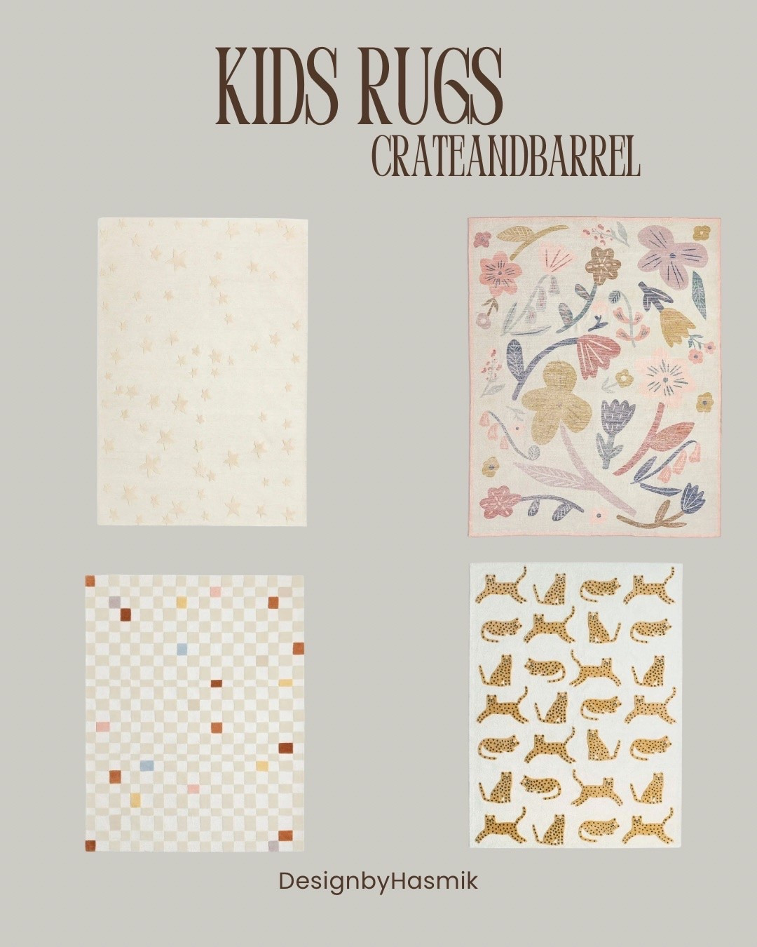 Kids rugs from @Crate & Barrel

#LTKHome #LTKKids #LTKSaleAlert