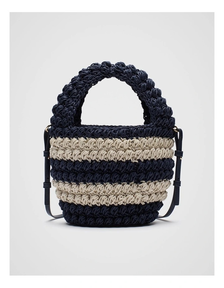 Seed HeritageKnotted Rope Bag in Midnight Sky | Myer