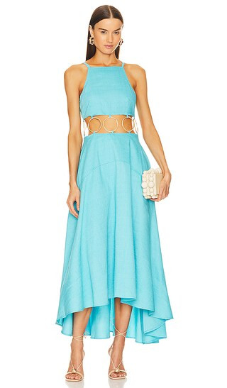 Rory Dress in Nile Nubby Faille | Revolve Clothing (Global)