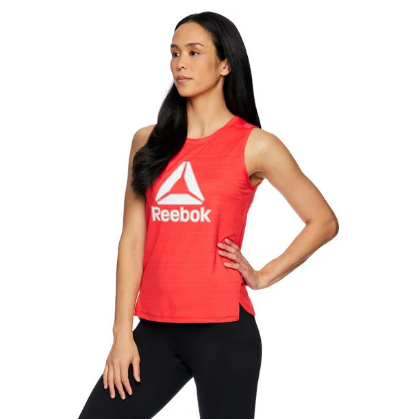 Reebok Women's Essence Graphic Tank With Mesh Panel | Walmart (US)