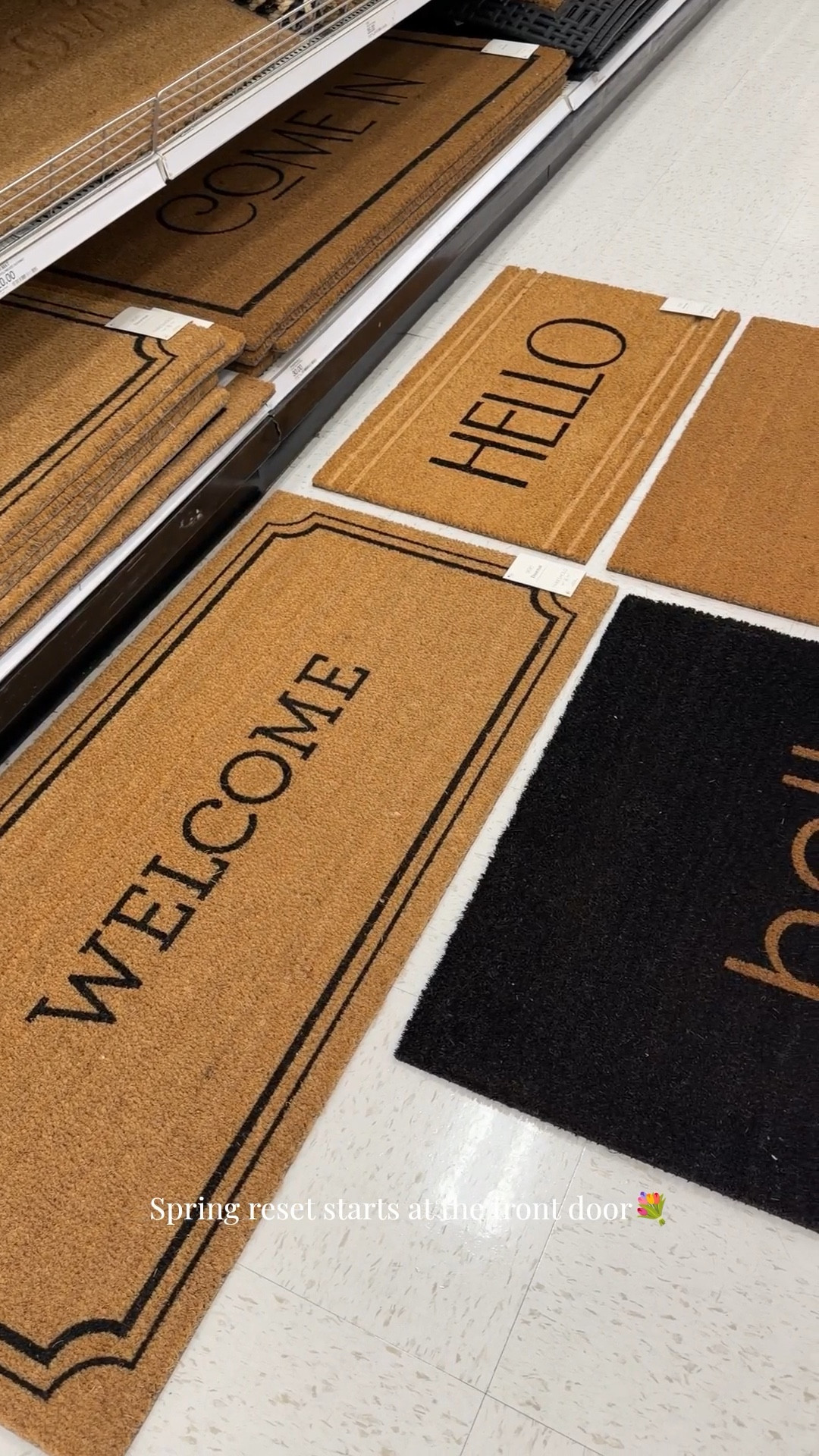 If you can’t redo the whole porch… start with the mat.😉💐

Spring Porch, spring refresh, spring decor, porch decor, target finds, door nat

#LTKSpringSale #LTKHome