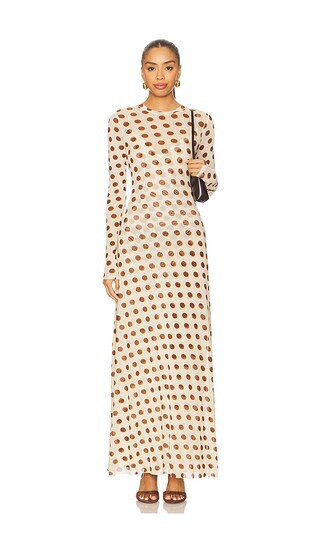 AFRM Paola Dress in Cream. - size XXS | Revolve Clothing (Global)