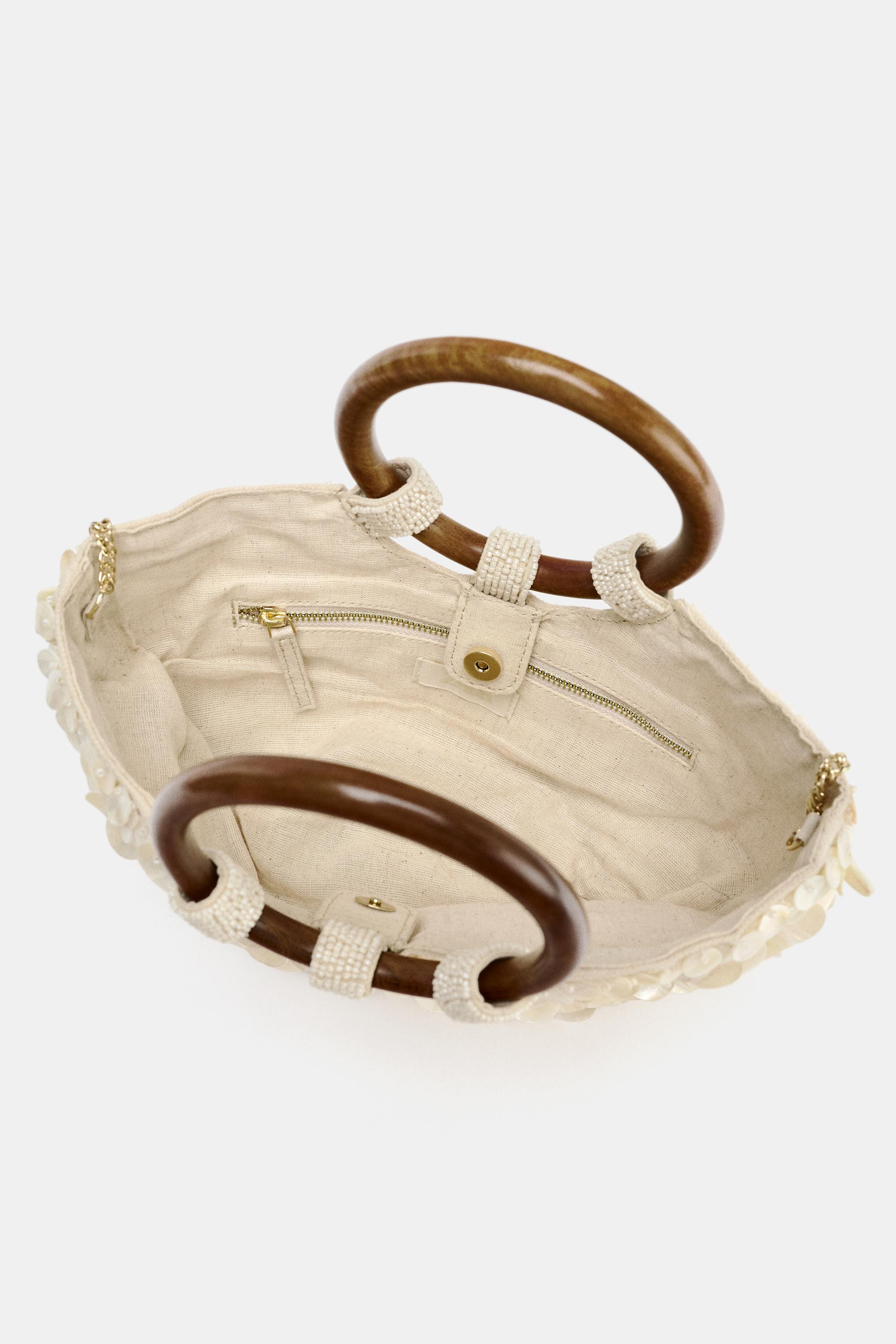 APPLIQUÉ HANDBAG | Zara UK