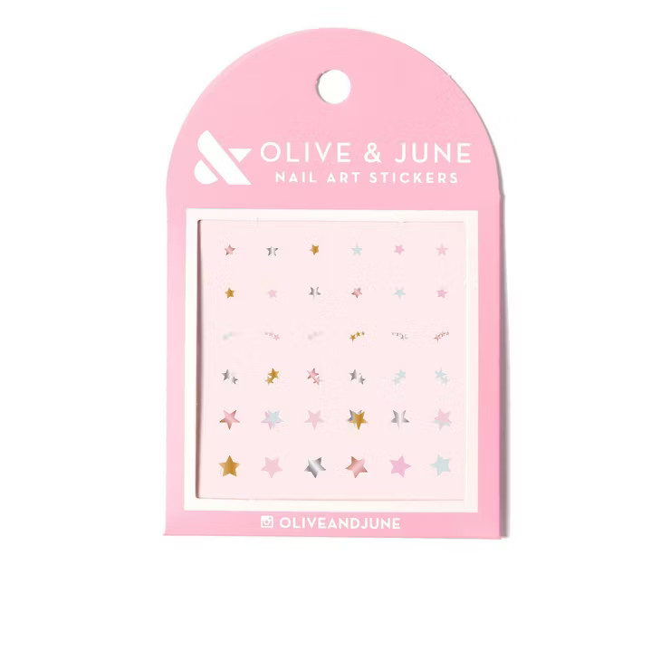 Olive & June Nail Art Stickers - You're a Star - 36ct | Target