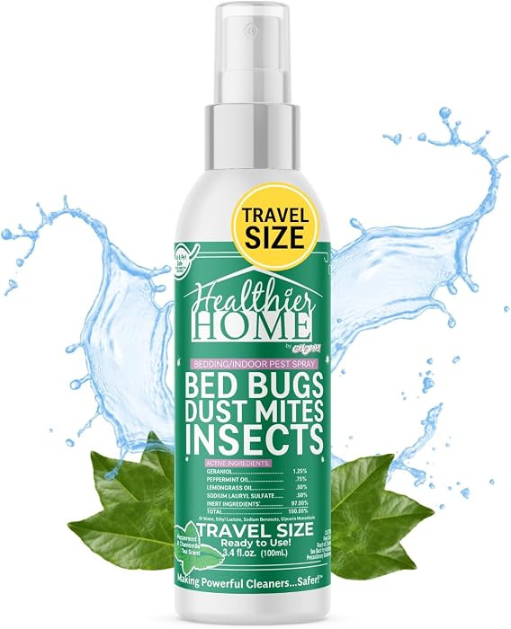 Chomp! Travel Size Bed Bug & Insect Repellent, Natural, TSA Approved Indoor Pest Control Spray fo... | Amazon (US)