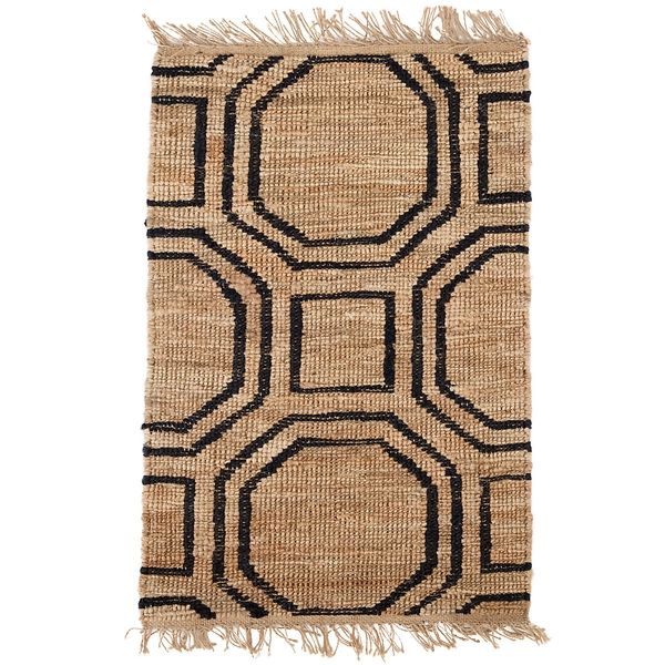 Hexile Hand Knotted Jute Rug | Annie Selke