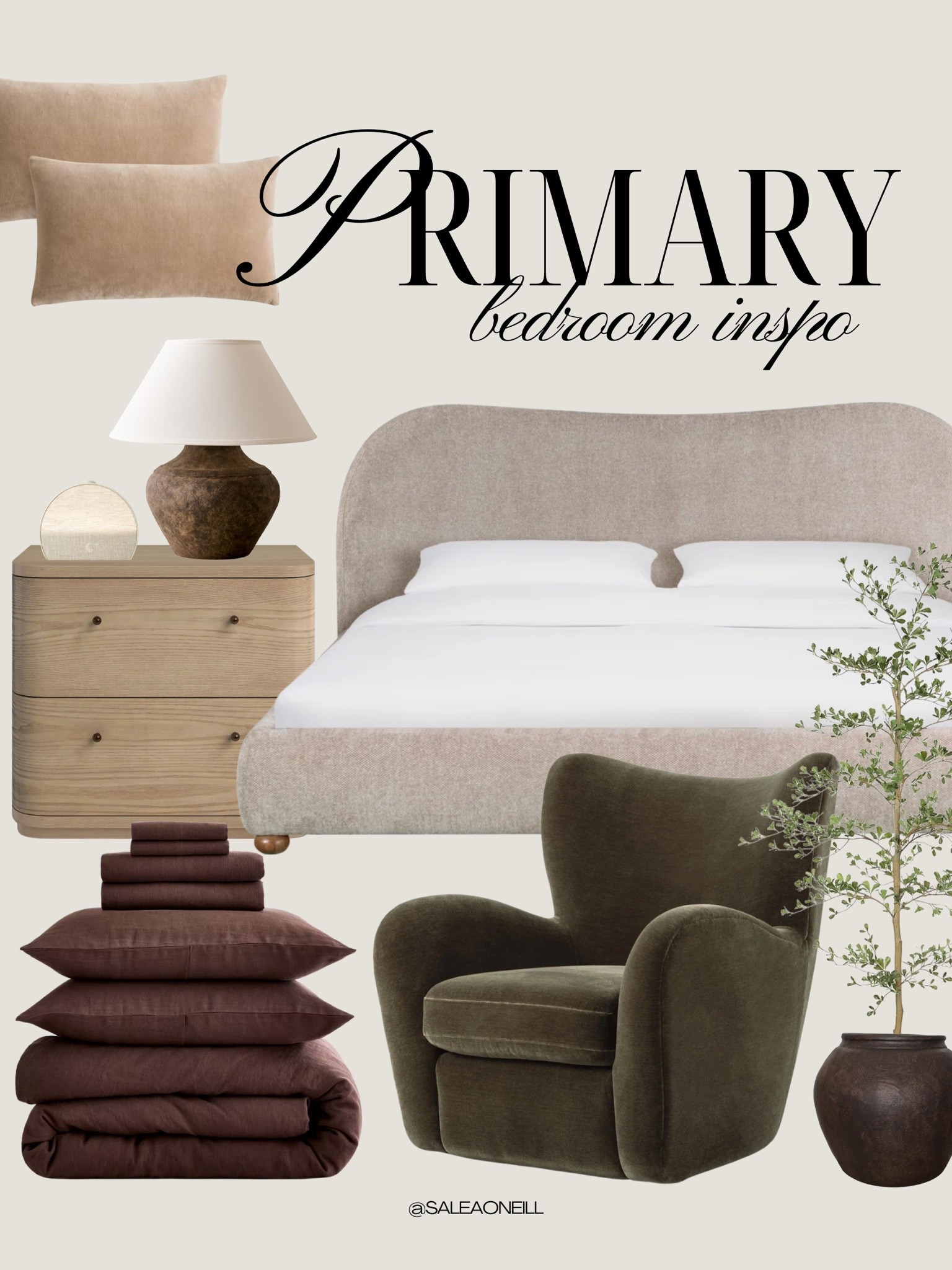 primary bedroom inspo ☁️