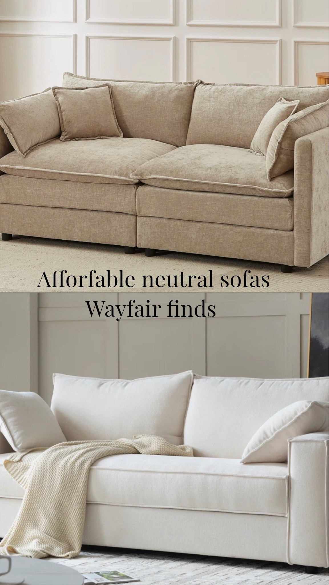 Affordable sofas for small spaces

#LTKSeasonal #LTKHome #LTKdayinmylife