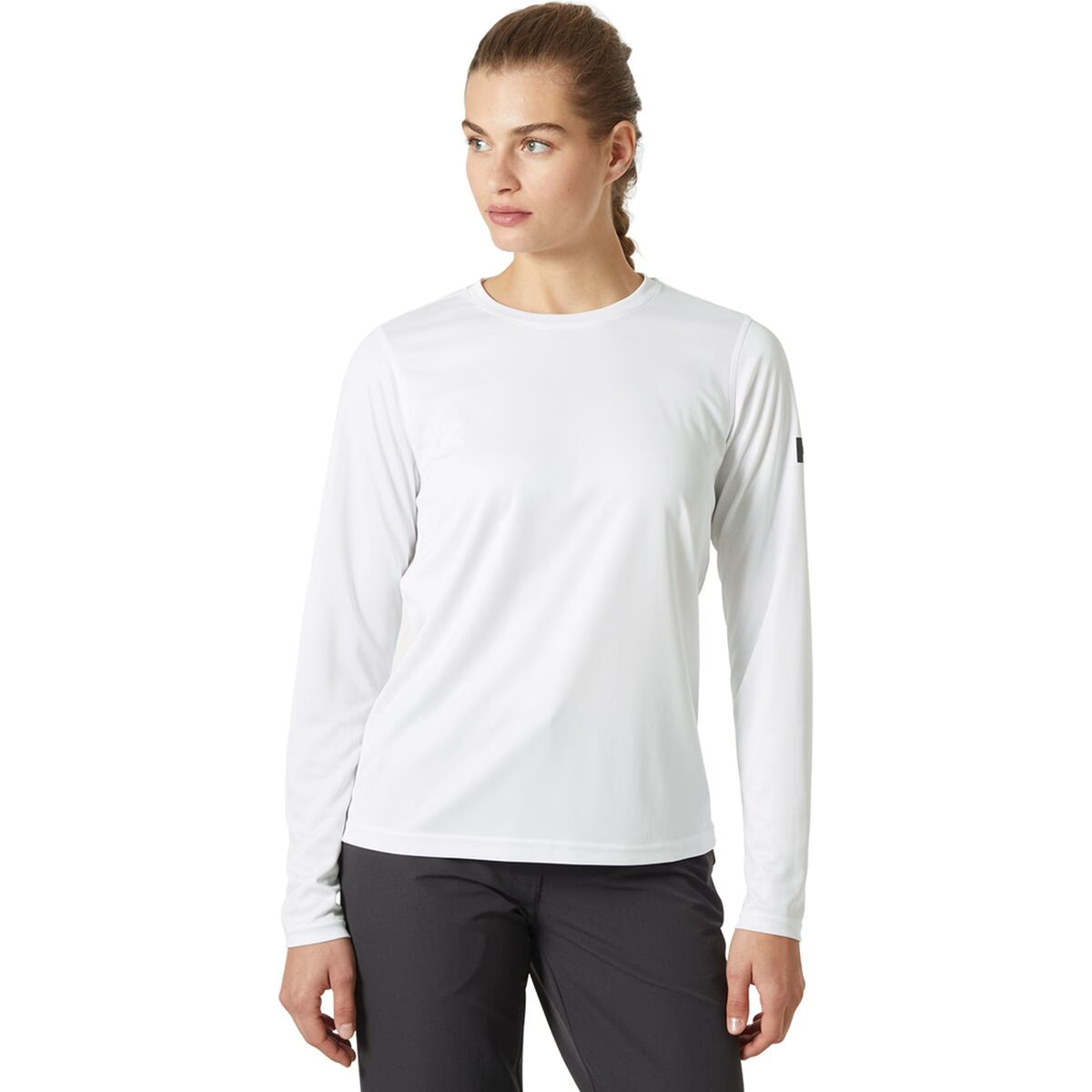 Helly Hansen Tech 2.0 Crew Shirt - Women's White, L | Backcountry