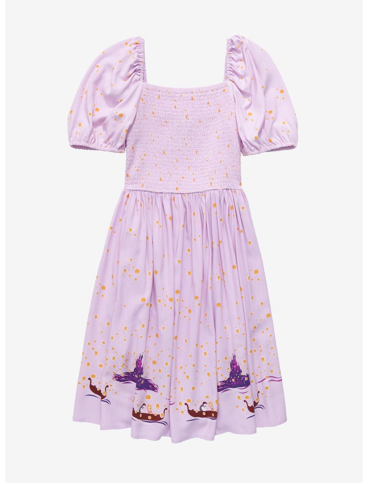 Disney Tangled Floating Lanterns Smocked Dress - BoxLunch Exclusive | BoxLunch