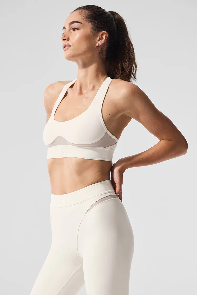 Airlift Rebel Bra - Ivory | Alo Yoga (US)