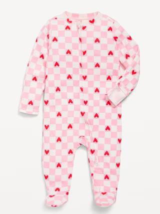 2-Way-Zip Sleep &amp;amp; Play Footed One-Piece for Baby | Old Navy (US)