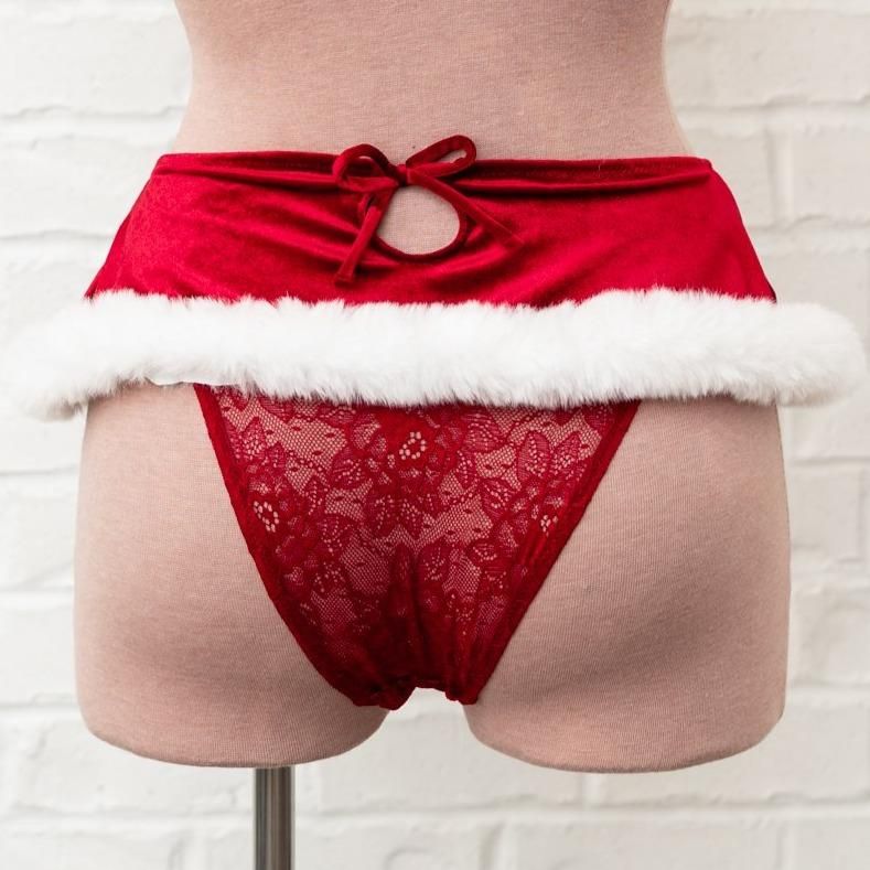 Velvet & Lace Cheeky Panty | Mentionables
