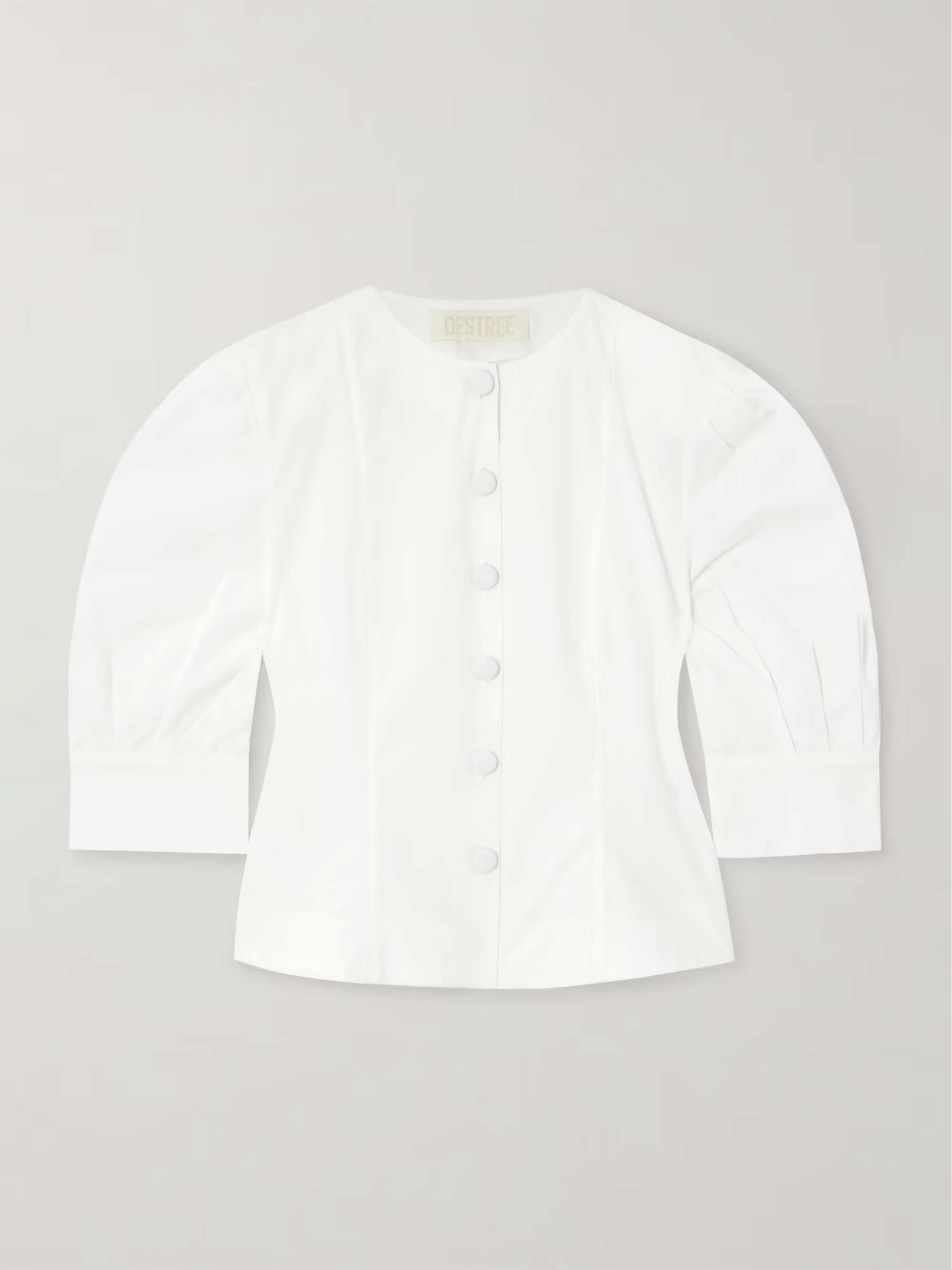 Jasper cotton-poplin blouse | NET-A-PORTER (US)