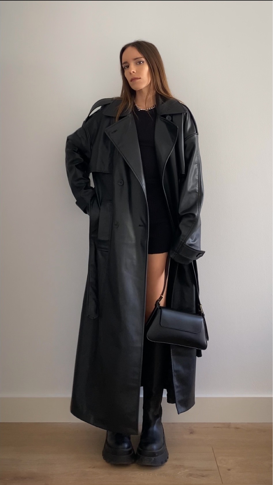 Best leather trench coat (and one of my favorite all black outfits ever) 

#LTKHalloween #LTKSeasonal #LTKstyletip
