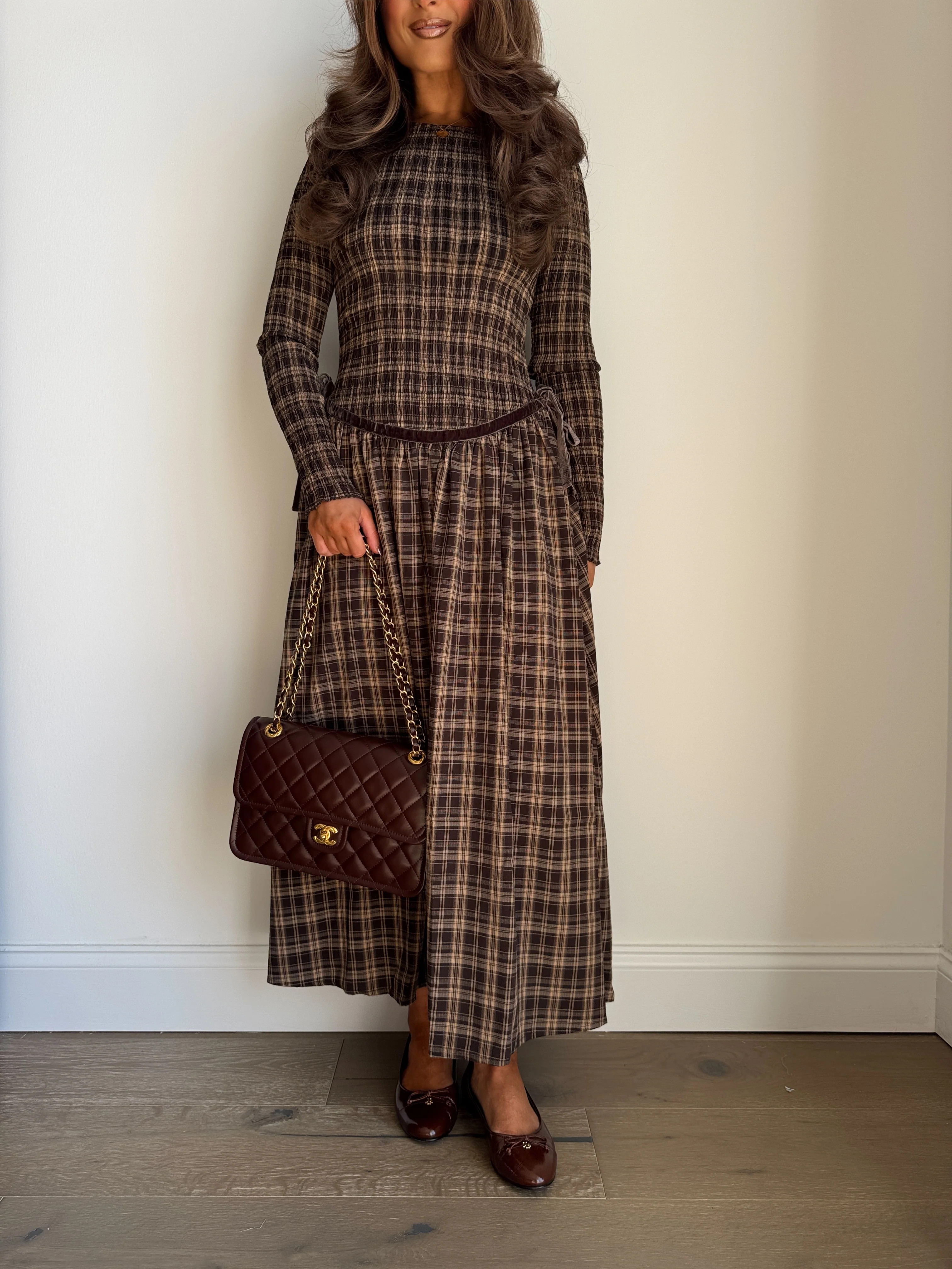 The Blair Midi Plaid Dress PRE ORDER ADDED OCTOBER | Shop Your Darling Style