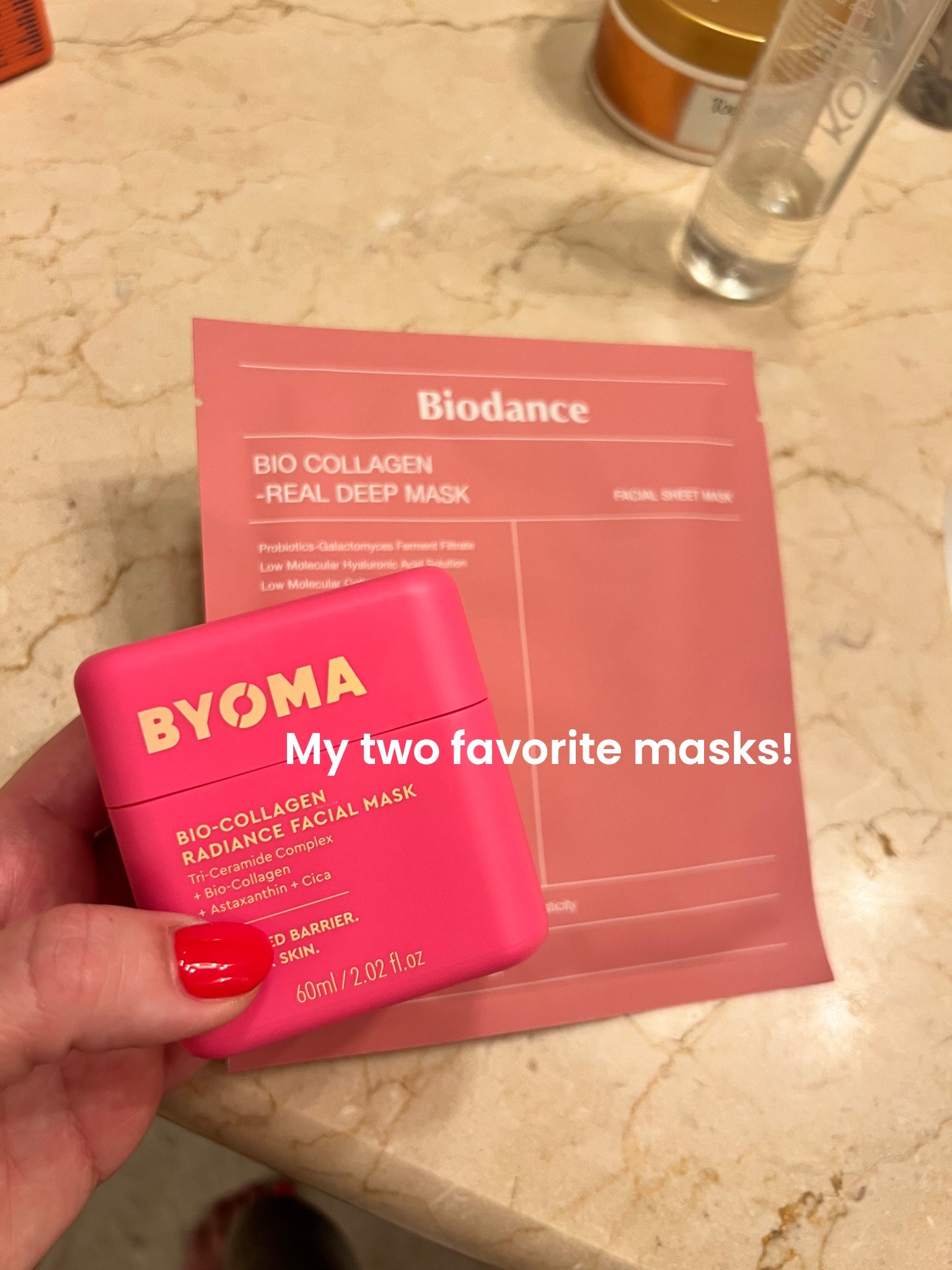Bio dance sheer masks are SO hydrating and will leave you with glass skin! Wear until the masks goes translucent  or even overnight for best results! 

Byoma came out with a $16 mask! Paint and leave on for 30 minutes. Peel off! I LOVE this brand and this leaves my skin so plump and soft! Tons of uses per rub

#LTKselfcare #LTKBeauty #LTKgrwm