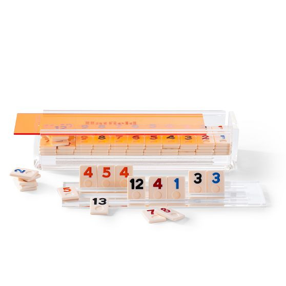 Acrylic Rummy Tile Game Set | Mark and Graham