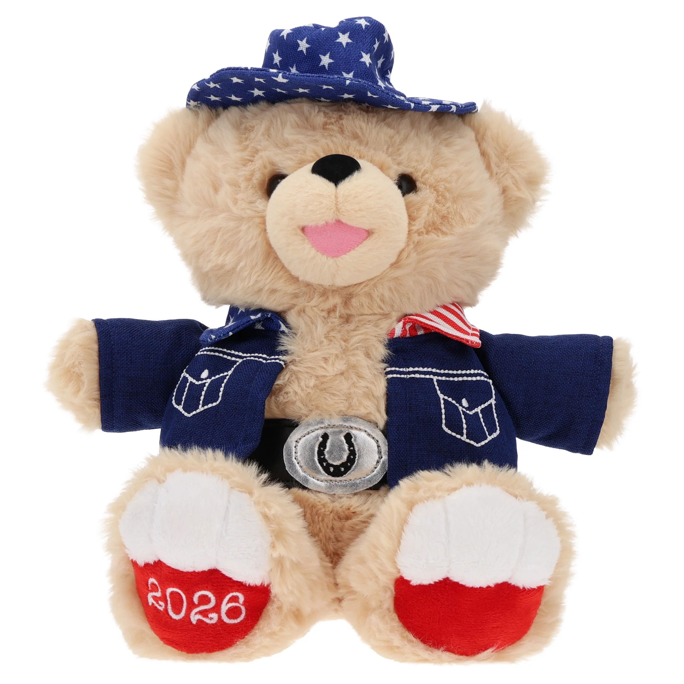 Liberty Bear Plush Toy, Blue Hat, Patriotic by Way To Celebrate | Walmart (US)