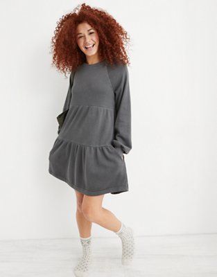 Aerie Weekend Tiered Dress | American Eagle Outfitters (US & CA)