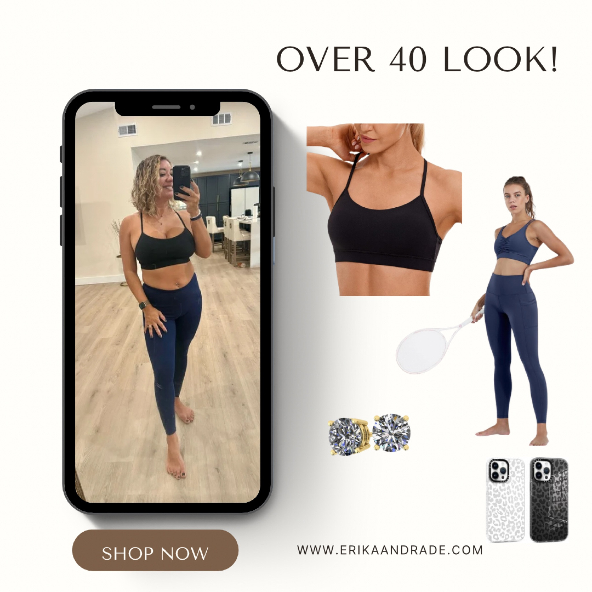 Workout Outfit 

Amazon leggings |  sport bra 
Phone case  | ankle weight | earrings 

 #amazonfashion 
#exercise #workoutjourney #healthiswealth #overfortystyle #overfortyfashion #mindset #lulolemon

#LTKStyleTip #LTKFitness #LTKActive