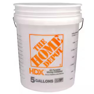 HDX 5 Gallon Natural Paint Bucket 05GHDXMX - The Home Depot | The Home Depot