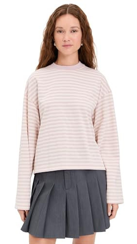 Lioness Women's Bloom Long Sleeve, Blush Stripe, L | Amazon (US)