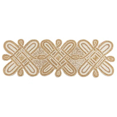 Runner_Beaded Design Contemporary Table Runner | Wayfair North America