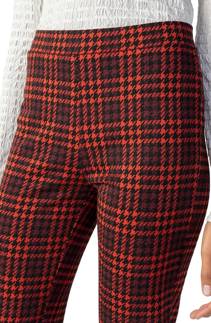 Sanctuary Carnaby Plaid Kick Crop Pants | Nordstrom | Nordstrom
