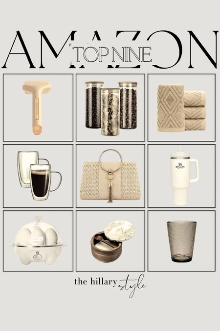 Amazon Top 9

1. My Face Roller
2. My Storage Container
3. My Towels
4. My Insulated Coffee Mugs
5. My Woven Tote
6. My Stanley
7. My Hardboiled Egg Cooker 
8. My Salt Cellar
9. My Water Cups

Amazon, Amazon Home, Amazon Finds, Found It On Amazon, Amazon Essentials Stanley, Egg Cooker, Amazon Home Finds, Bath Towels, Coffee Mugs, Marble Decor, Kitchen Essentials 

#LTKhome #LTKstyletip #LTKFind