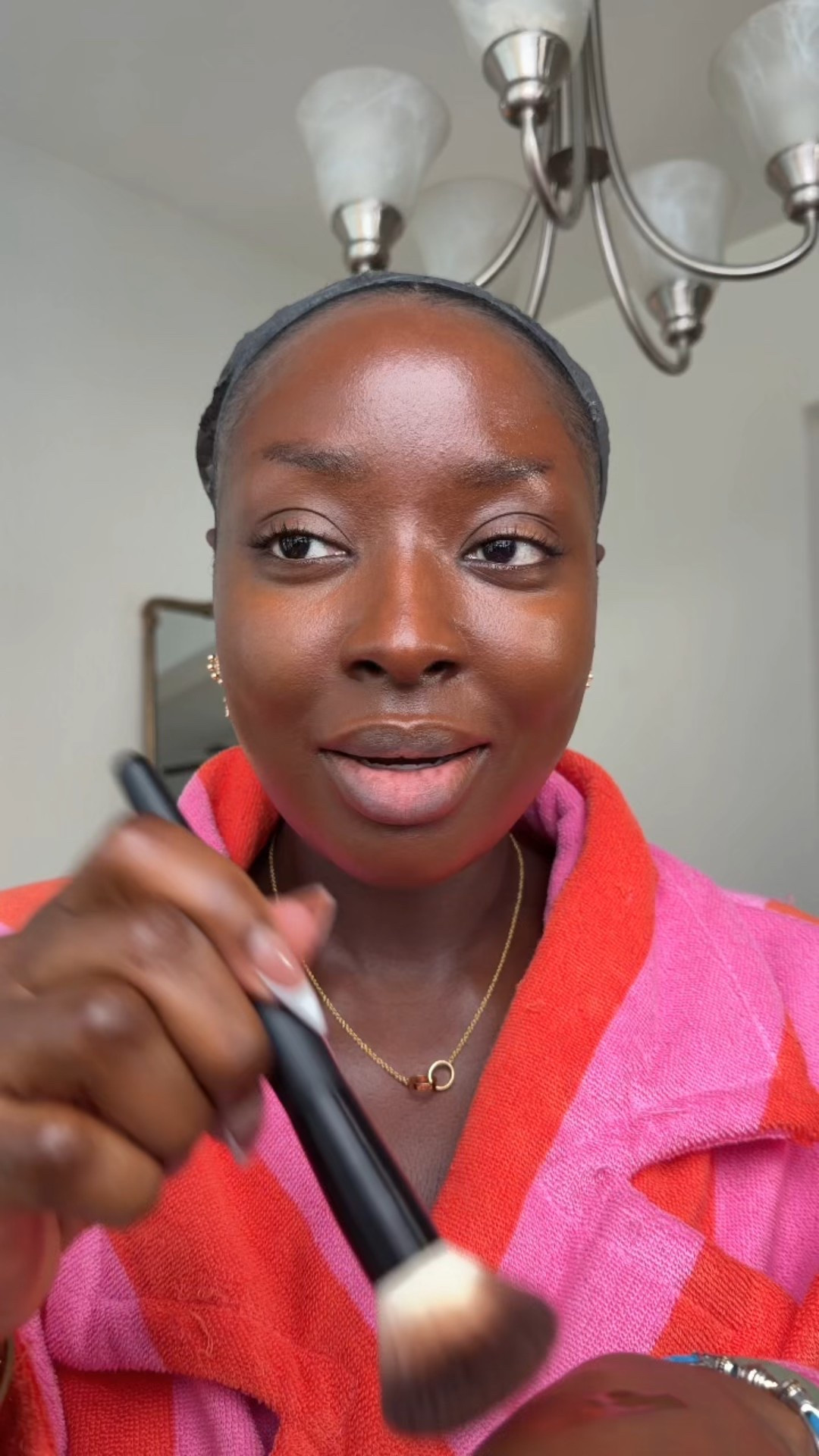 Now we’re highlighting with the two-faced born this way concealer in the shade maple

#LTKBeauty